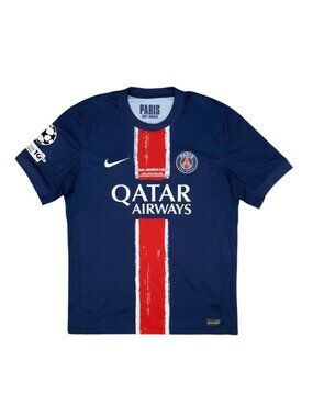 PSG; Paris Saint-Germain Final Munich 2025 Home Jersey – Achraf Hakimi #2 Medium